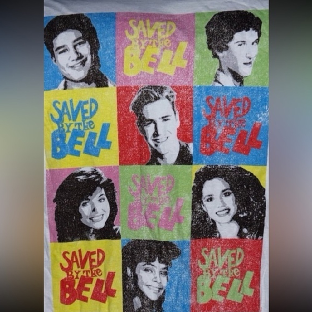 Saved by the bell White Tee